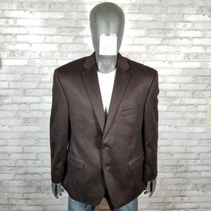 Calvin Klein Cashmere Blazer 46S Men 2 Button